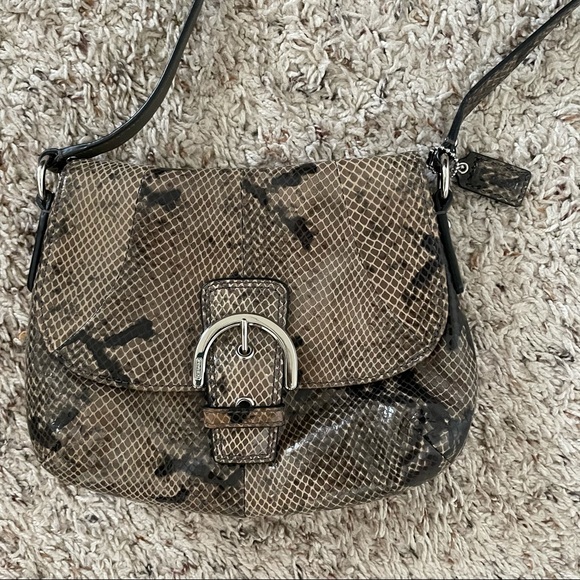 Coach Snakeskin Crossbody Bag - Picture 3 of 7